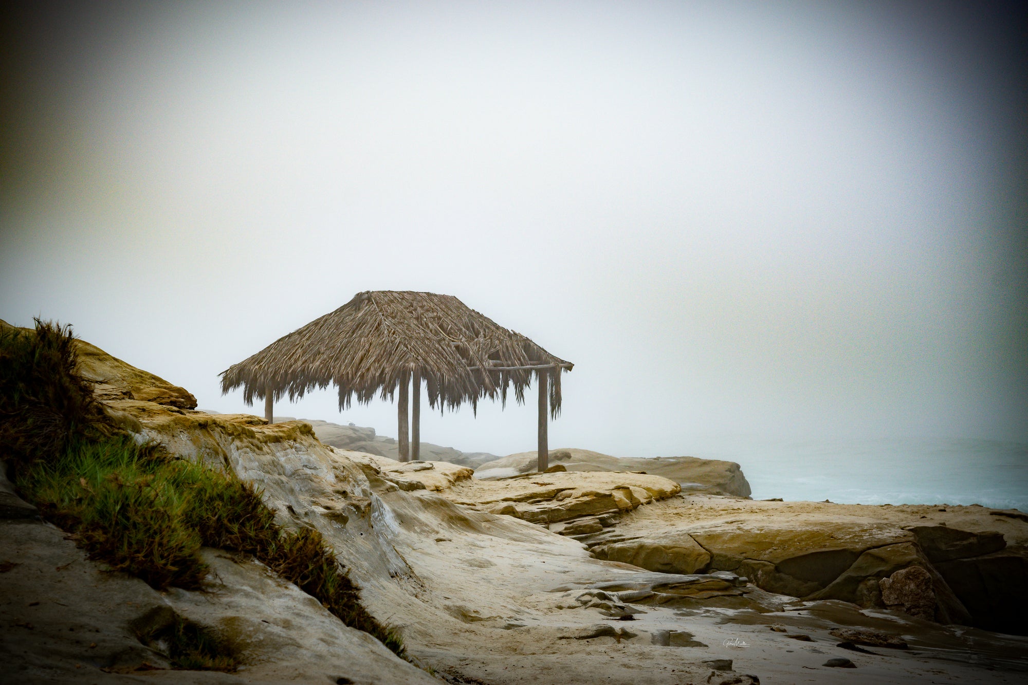 Wind and Sea Surf Shack in the Fog