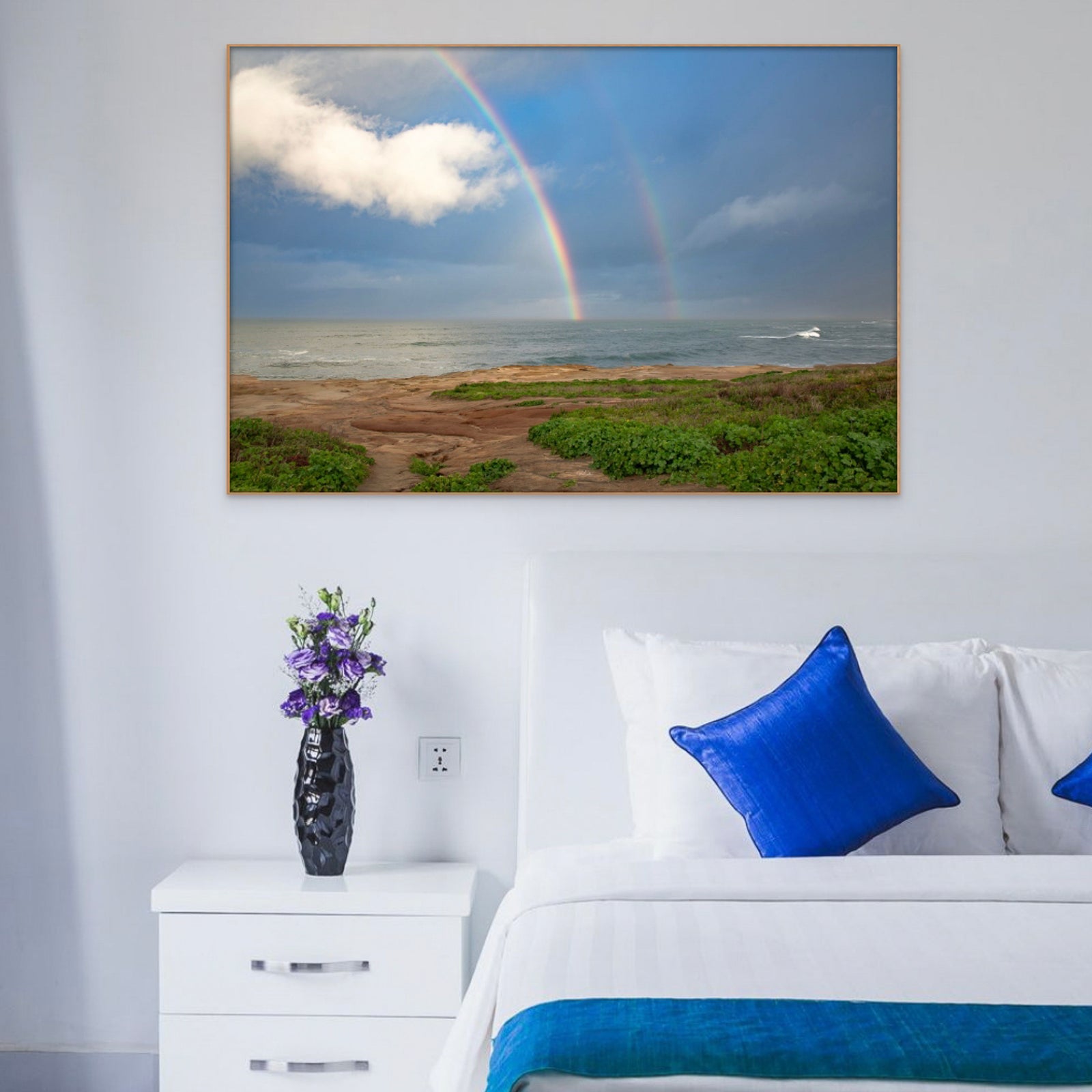 Double Rainbow Over Sunset Cliffs