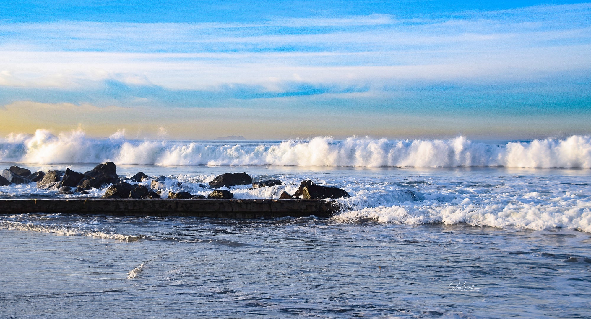 Wave Breaking at the Jetty Special Offer