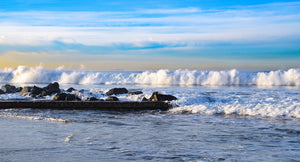 Wave Breaking at the Jetty