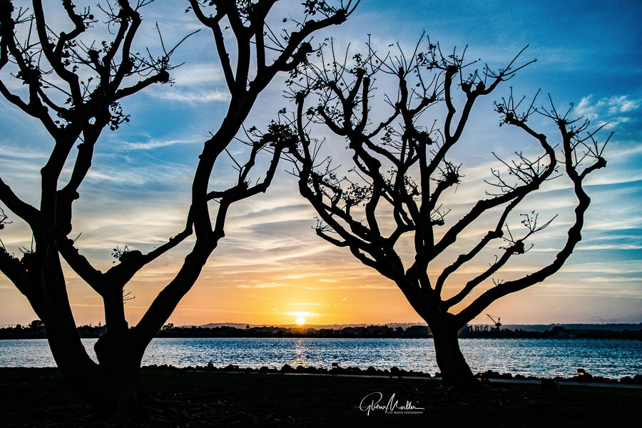 Sunset Over San Diego Bay