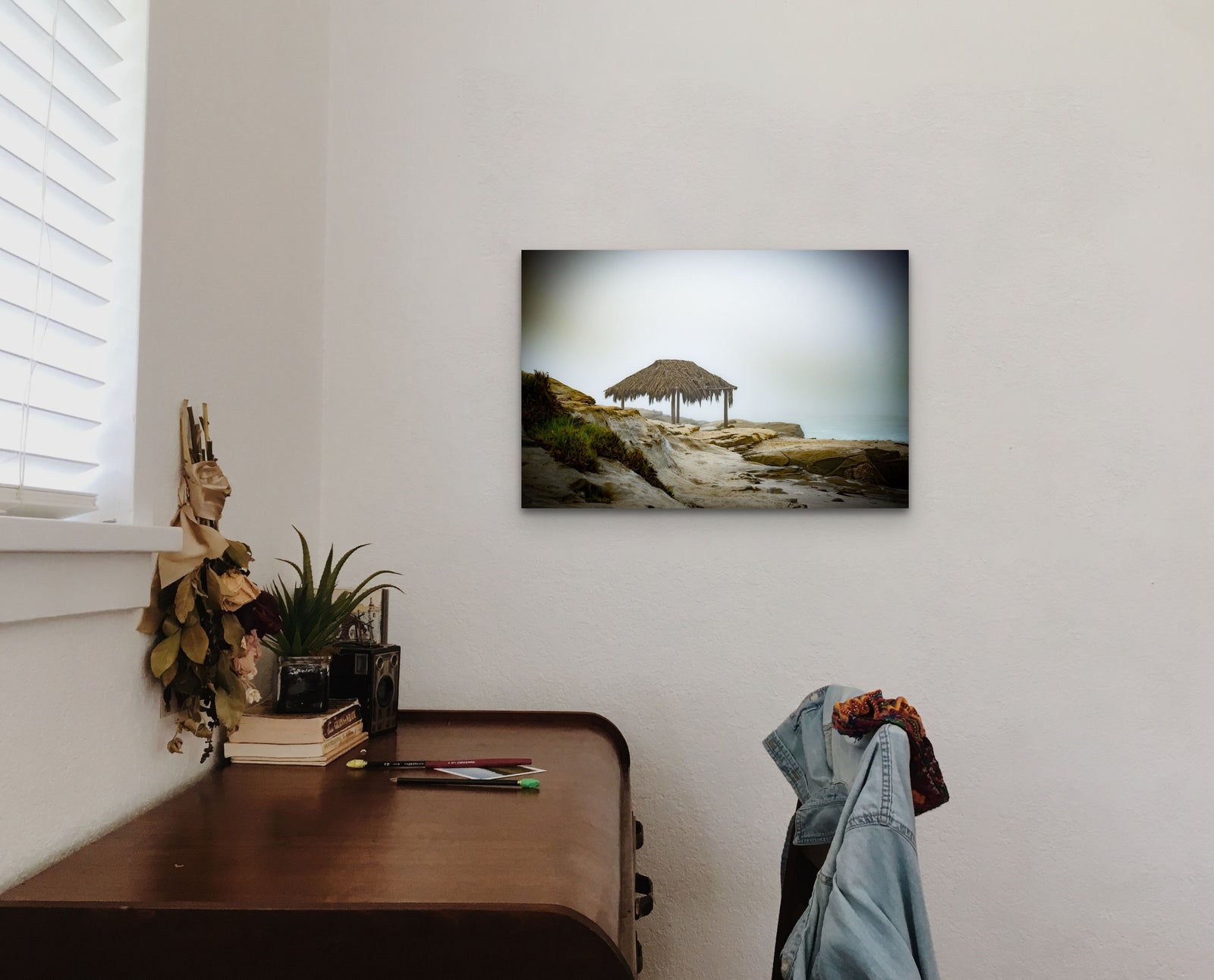 Wind and Sea Surf Shack in the Fog