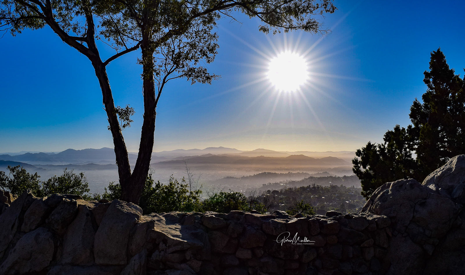 Sunrise on Mt. Helix