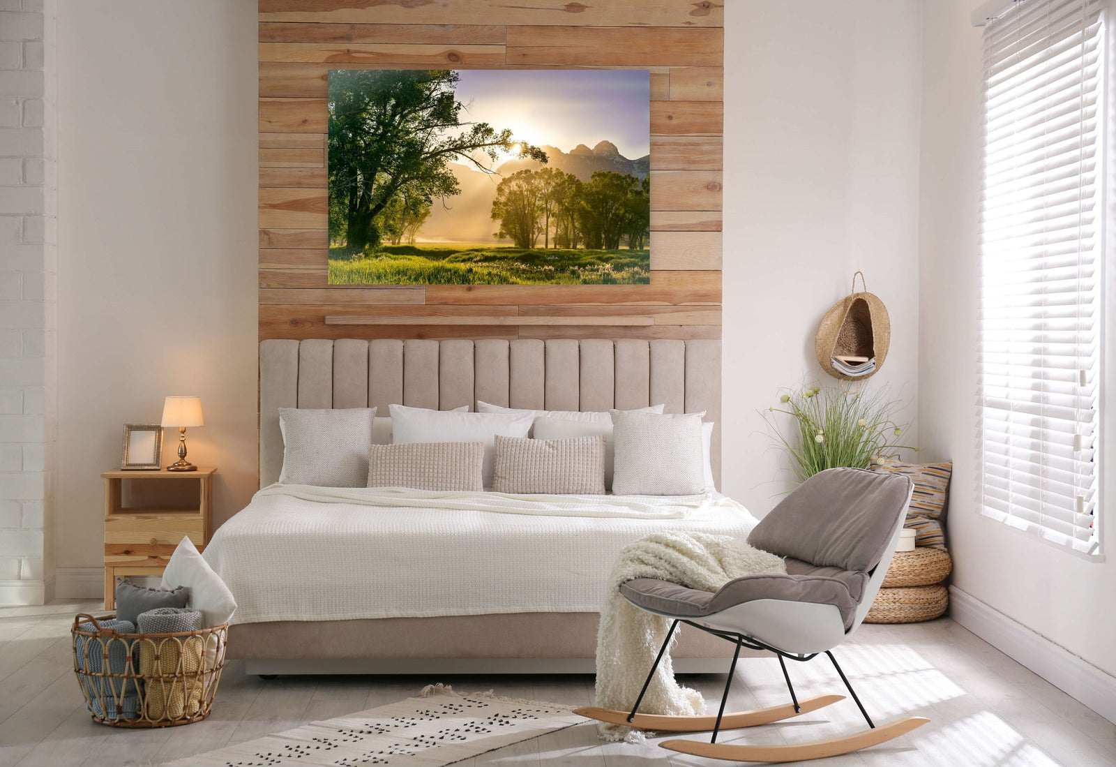 Misty Meadow at the Base of the Tetons