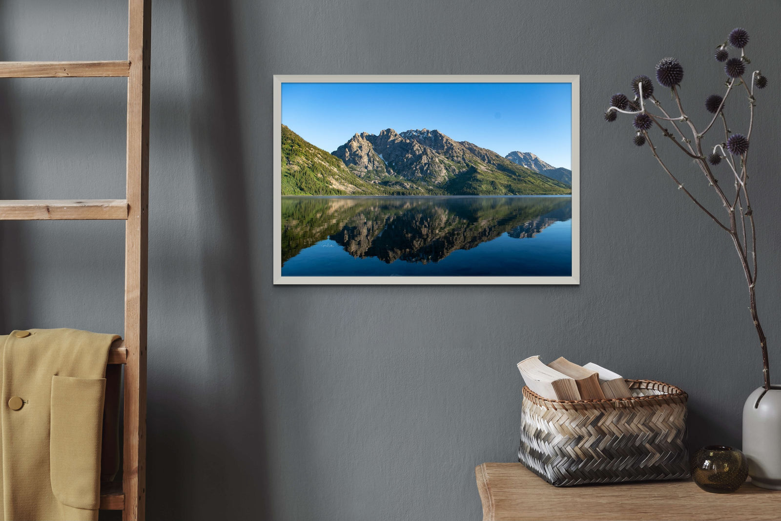 Still Water Reflection at Jenny Lake