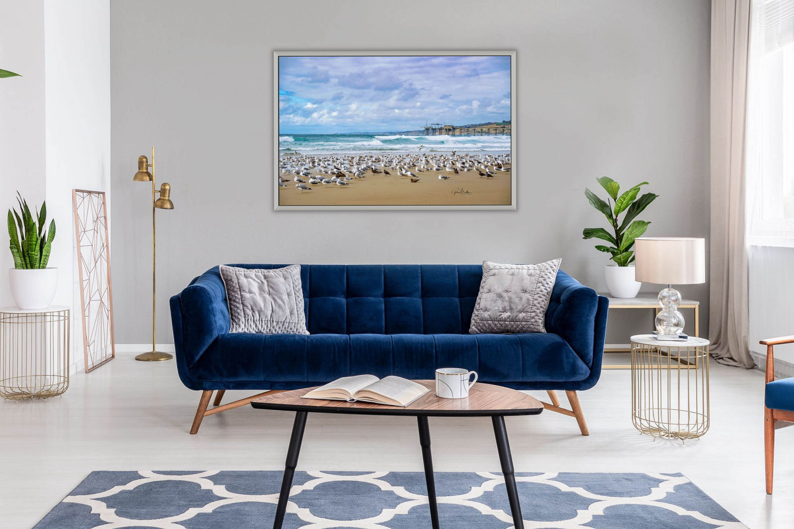 Stormy Seas and Seagulls