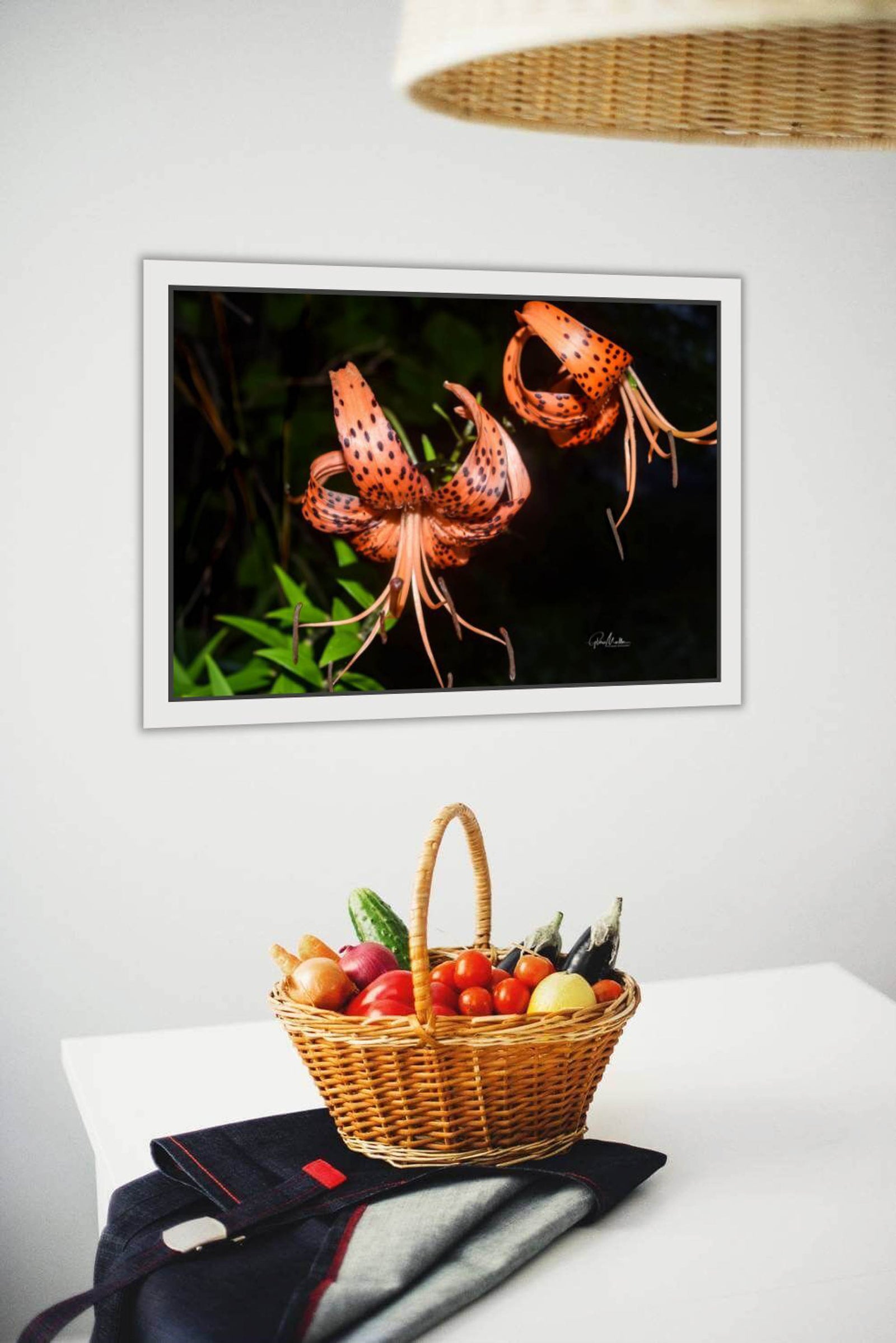 Wild Wood Lilies in Maine